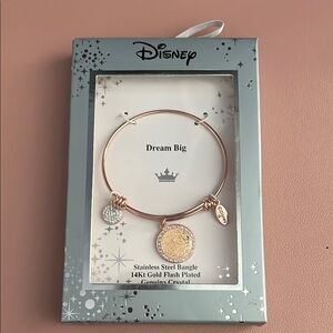Disney Gold and Silver Charm Bracelet